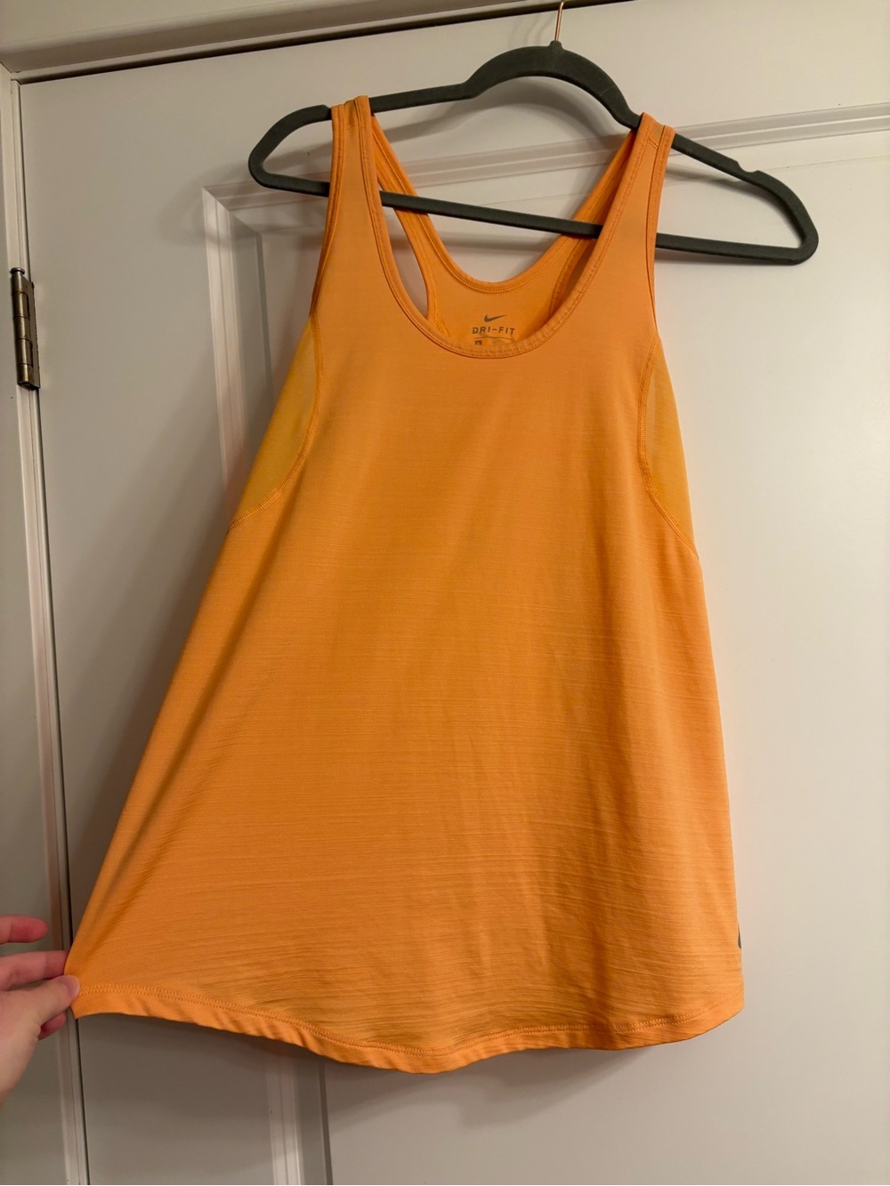 Nike Orange Racerback Performance Tank - Picture 2 of 8